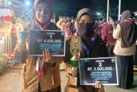 Dua Anggota Pramuka Putri Utusan Kwarcab Simeulue Mendapatkan Juara 1 Dan 2 SeAceh 