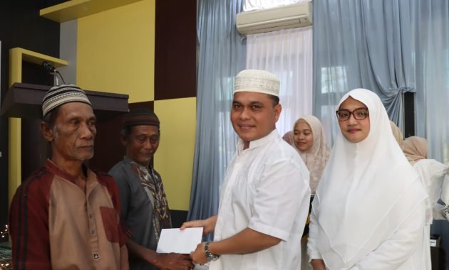 Peringati Nuzulul Qur’an, Polres Aceh Tamiang Gelar Buka Puasa Bersama Anak Yatim dan Dhuafa