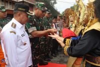 Kasdam I/BB Tinjau TMMD ke-123 di Kabupaten Agam
