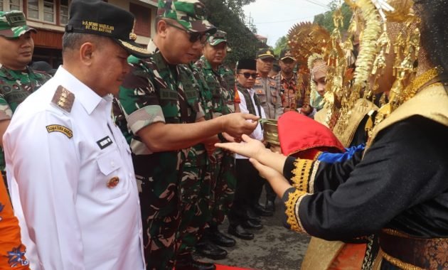 Kasdam I/BB Tinjau TMMD ke-123 di Kabupaten Agam