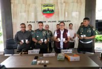 Kodam I/BB Amankan Pengedar Narkotika Jaringan Malaysia di Labuhanbatu 
