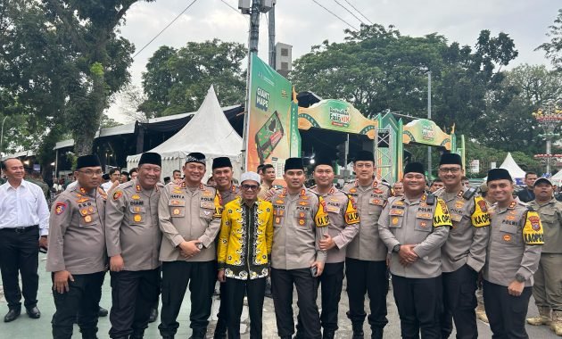 Kapolres Padang Lawas Hadiri Kunjungan Kerja Kapolri Jendral Listyo Sigit Ke Medan