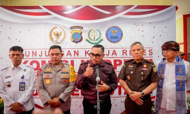 Komisi III DPR RI Apresiasi Kinerja Polda Sumut dalam Menekan Kriminalitas