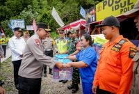 Kapolda Sumut Tinjau Pos Pelayanan dan Pengamanan Terpadu Idulfitri di Wilayah Tanah Karo