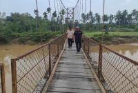 PUPR Aceh Barat Tuntas Rehab Jembatan Gantung Lhok Malee