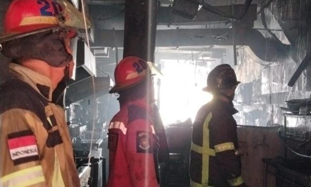 Kebakaran di Millenium Plaza, Kerugian Ditaksir Rp 500 Juta