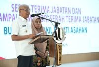 Serah Terima Jabatan Bupati Asahan, Wagub Sumut Surya Ajak Selaraskan Pembangunan Pemkab dan Pemprov 