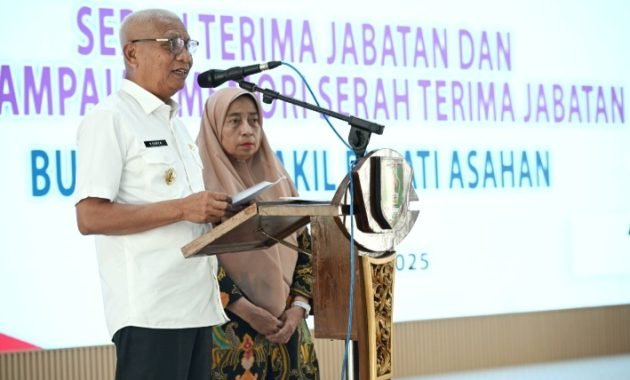 Serah Terima Jabatan Bupati Asahan, Wagub Sumut Surya Ajak Selaraskan Pembangunan Pemkab dan Pemprov 