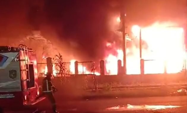 Kebakaran Misterius Milik PT Suger, Api Berhasil Padam Selama Setengah Jam