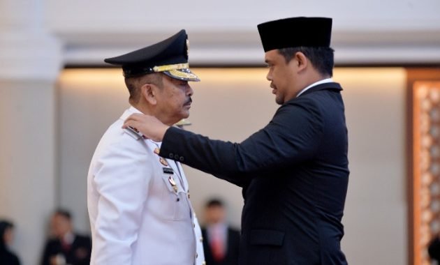 Lantik Bupati dan Wakil Bupati Madina, Bobby Nasution Ingatkan Kesejahteraan Rakyat Sebagai Landasan Bekerja