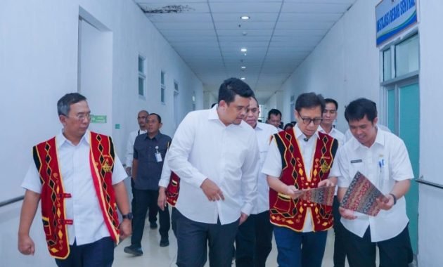 Sepekan Setelah Ditinjau Bobby Nasution, RSUD Tafaeri Nias Utara Ground Breaking Peningkatan Kualitas