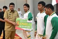 Gubernur Sumut Bobby Nasution Tambah Bonus Atlet PON dan Peparnas 2024 hingga Tanggung Pajak Bonus