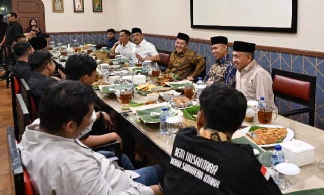 Bobby Nasution Diskusi Santai dengan Cipayung Plus: Upaya Kolaborasi Membangun Sumut