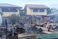 Kebakaran Hebat di Medan Denai, 11 Rumah Ludes Dilalap Api 