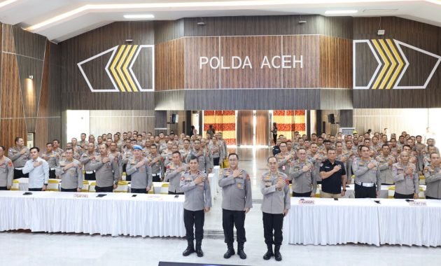 Kapolda Aceh Buka Latpraops Ketupat Seulawah-2025
