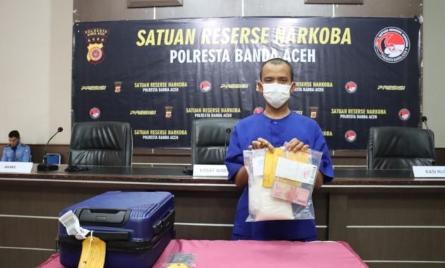 Pemuda Aceh Timur Gagal Selundupkan Sabu ke Kendari, Terancam Hukuman Mati  