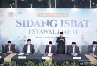 Pemerintah Tetapkan Idhul Fitri 2025 Jatuh pada Senin 31 Maret