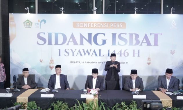Pemerintah Tetapkan Idhul Fitri 2025 Jatuh pada Senin 31 Maret
