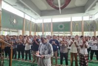 Polda Aceh Gelar Salat Gaib untuk Personel yang Gugur dalam Tugas di Way Kanan