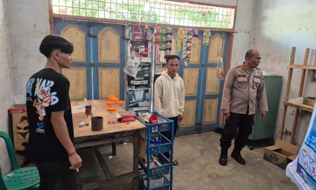 Polsek Teluk Mengkudu Berhasil Amankan Pelaku Bongkar Kios Dagang