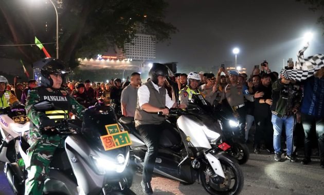 Pangdam I/BB Bersama Forkopimda Sumut Gelar Patroli Pengamanan Malam Idulfitri 1446 H di Medan