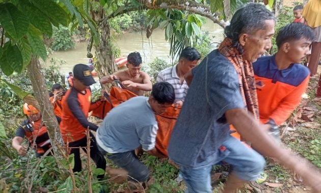 Jasad Remaja Aceh yang Hanyut di Sungai Lepan Ditemukan 500 Meter dari Lokasi Awal