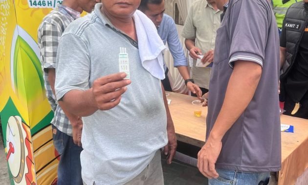 Polres Sergai Tes Urine Supir Angkutan Umum, Ini Kata Kasatnarkoba!