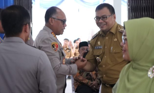 Kapolrestabes Medan Hadiri Halal Bihalal Pemkab Deli Serdang 1446 H/2025 M