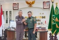 Perkuat Sinergi, Pangdam I/BB Kunjungi Dua Institusi Penegak Hukum di Medan