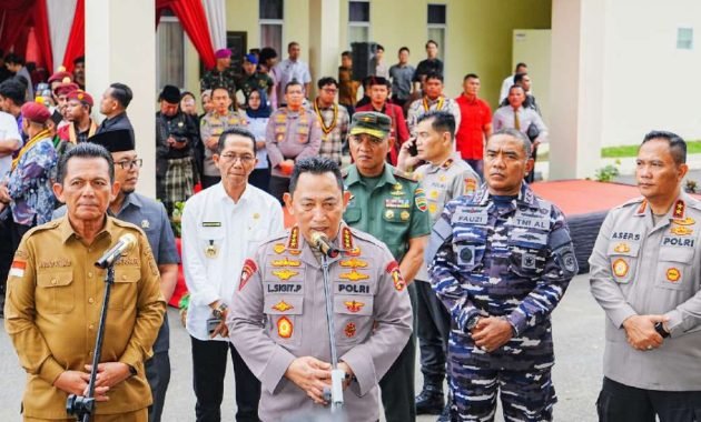 Beri Arahan Silaturahmi Kamtibmas di Polda Kepri, Kapolri Instruksikan Jaga Semangat Persatuan