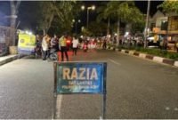 Gelar Razia Balap Liar di Banda Aceh, Polisi Amankan 30 Sepmor dan 10 Botol Miras