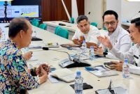 Bupati Aceh Barat Didampingi Kepala Dinas PUPR Aceh Barat Temui Kementerian PUPR Pusat