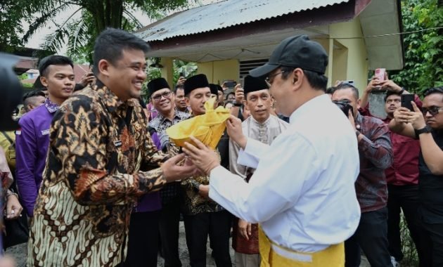 Gubernur Bobby Nasution Bersama Mensos Tinjau Sekolah Rakyat di Tebingtinggi