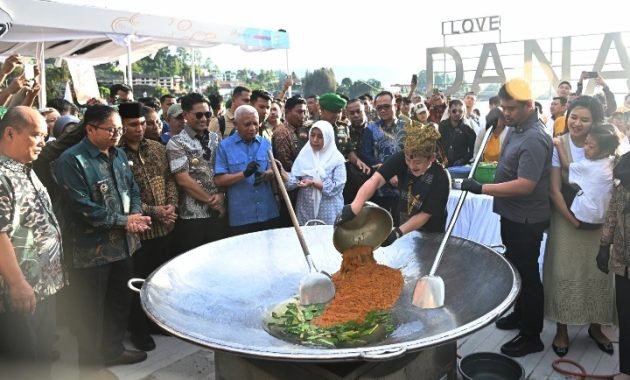 Masak Besar Bobon Santoso Bareng Bobby Nasution Diserbu 1.000-an Masyarakat
