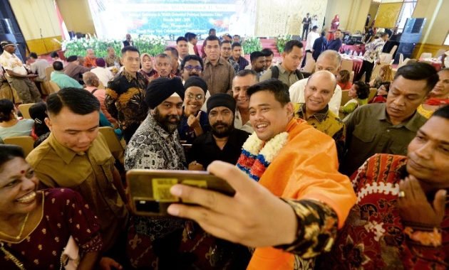 Gubernur Bobby Nasution Ingin Perayaan Besar Agama Hindu Jadi Kalender Event