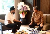 Gubernur Aceh Bertemu Ketua MPR RI Bahas Pembangunan Aceh