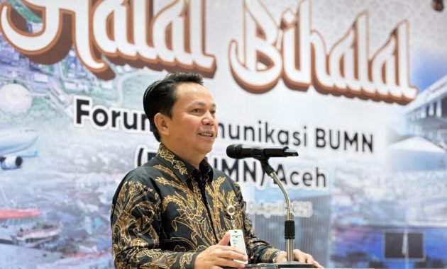 FKBUMN Aceh Gelar Halal Bihalal di Gedung Landmark BSI Aceh