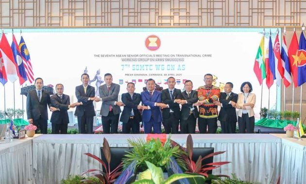 Delegasi Polri Hadiri Pertemuan ASEAN SOMTC Working Group on Arms Smuggling di Kamboja