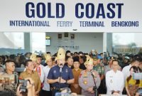 Hadiri Peresmian Pelabuhan Gold Coast Bengkong, Kapolri Tekankan Pentingnya Kolaborasi Lembaga Cegah TPPO-PMI Ilegal