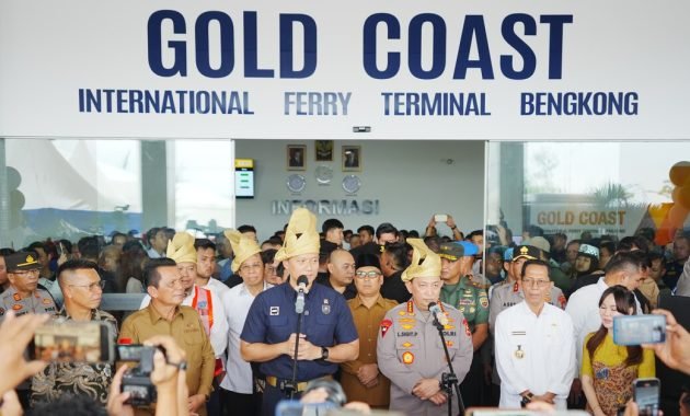 Hadiri Peresmian Pelabuhan Gold Coast Bengkong, Kapolri Tekankan Pentingnya Kolaborasi Lembaga Cegah TPPO-PMI Ilegal
