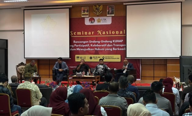 Pusat Riset Ilmu Kepolisian USK Gelar Seminar Nasional Bahas RUU KUHAP