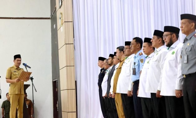 Lantik PPIH Embarkasi Aceh, Plt Sekda: Saudara adalah Pribadi Terpilih