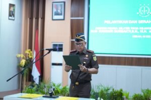 Lukas Sambiono Resmi Jabat Aspidmil Kejati Sumut