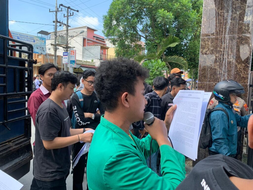 GMDS Tuding ASN Inspektorat Lindungi Kades Tanjung Garbus Satu