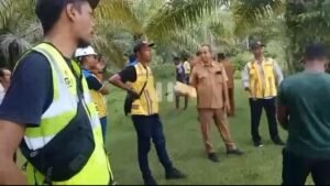 PUPR Aceh Barat dan Tim P2JN Aceh Lakukan Peninjauan Pembangunan Jembatan Gantung Itam Baroh – Peulukong Woyla