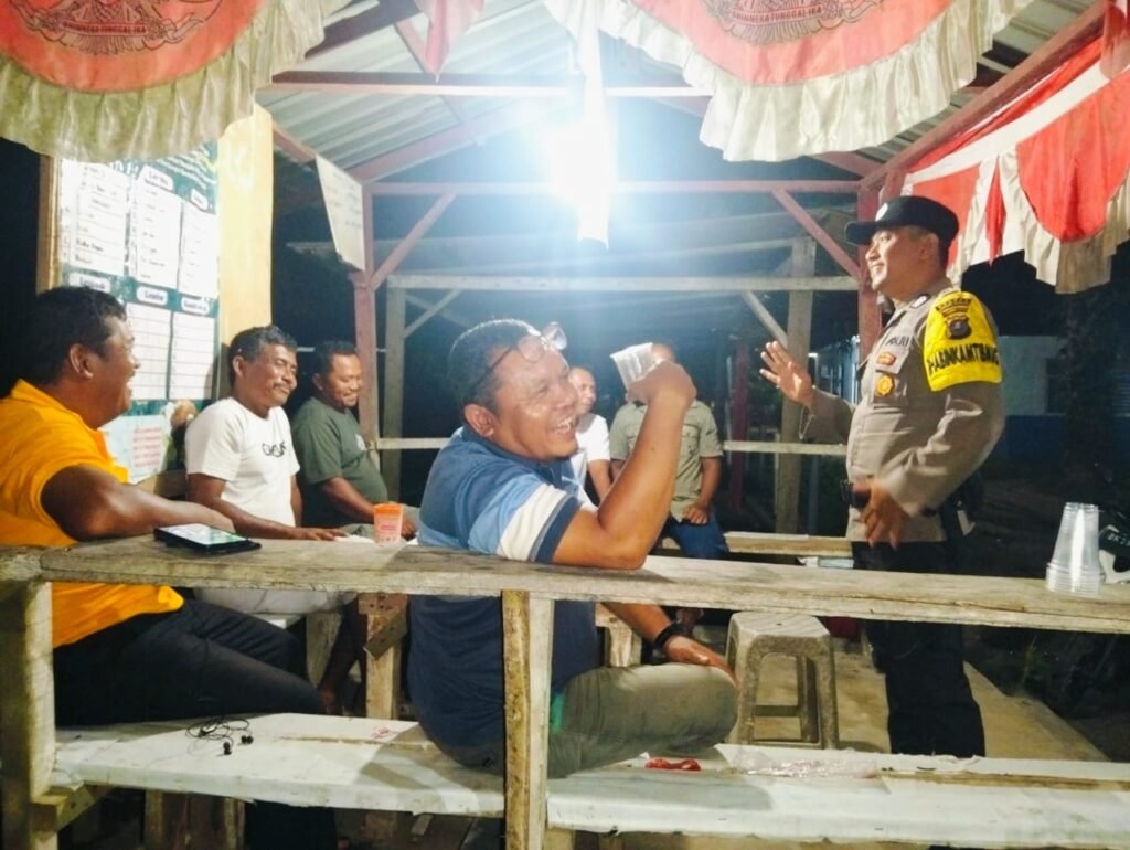Polres Sergai dan Warga Bersinergi Jaga Kamtibmas Lewat Satkamling