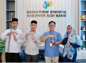 Plt. Asisten II Sekdakab Aceh Barat Silaturahmi dengan BPS 