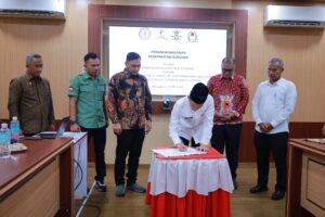 Pemkab Aceh Barat Teken Kesepakatan Bersama Tiga Lembaga Hukum, Wujudkan Akses Bantuan Hukum Bagi Masyarakat Miskin