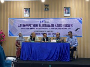 Wartawan RRI Se-Aceh Ikuti Uji Kompetensi Wartawan Radio