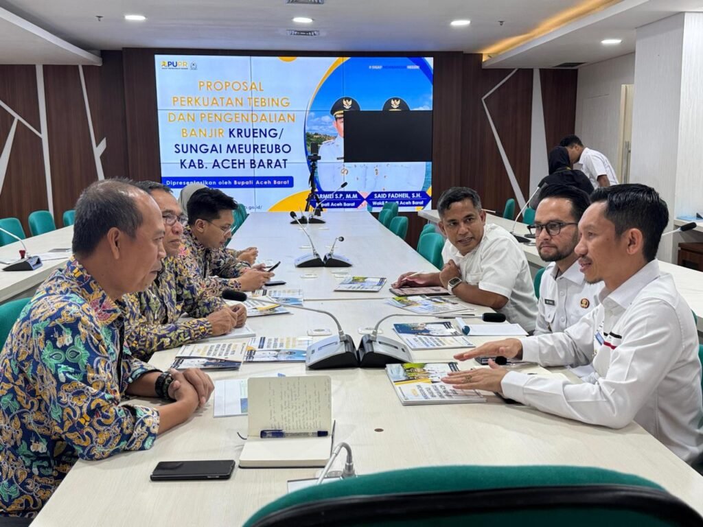 Pemkab Aceh Barat Serius Upayakan Solusi Menangani Tebing di Gampong Mesjid Tuha